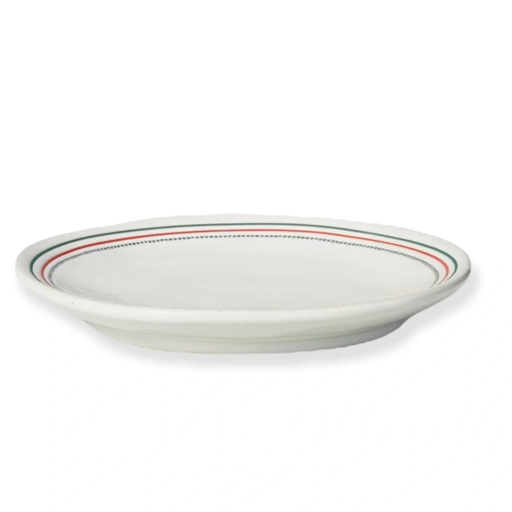 Hearth & Hand Striped Stoneware Appetizer Plates - Set of 2
